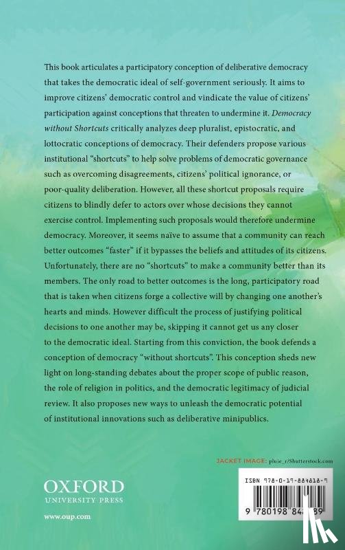 Lafont, Cristina (Harold H. and Virginia Anderson Professor of Philosophy and Chair - Democracy without Shortcuts