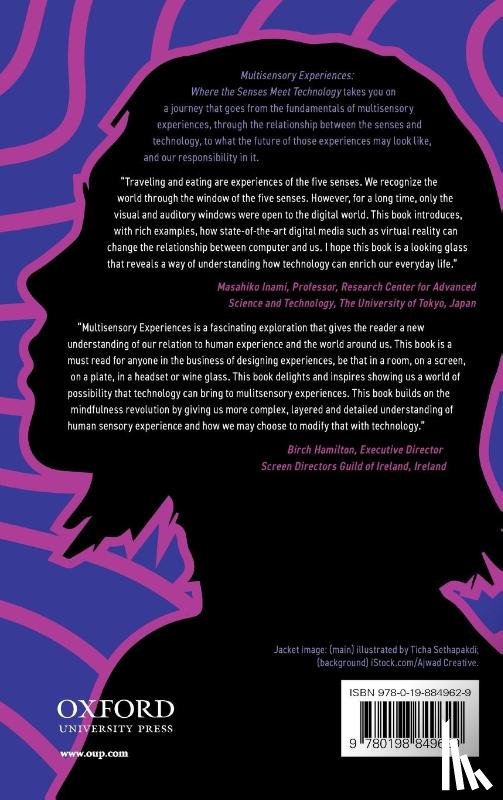 Velasco, Carlos (Associate Professor, Obrist, Marianna (Professor of Multisensory Experiences - Multisensory Experiences