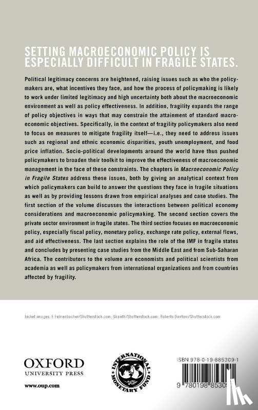  - Macroeconomic Policy in Fragile States