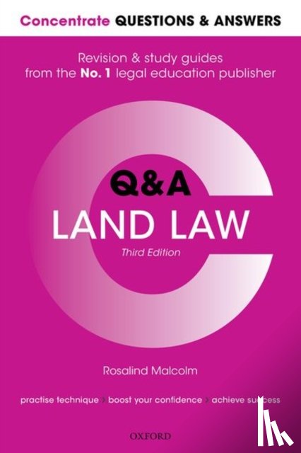 Malcolm, Rosalind (Professor of Law - Concentrate Questions and Answers Land Law
