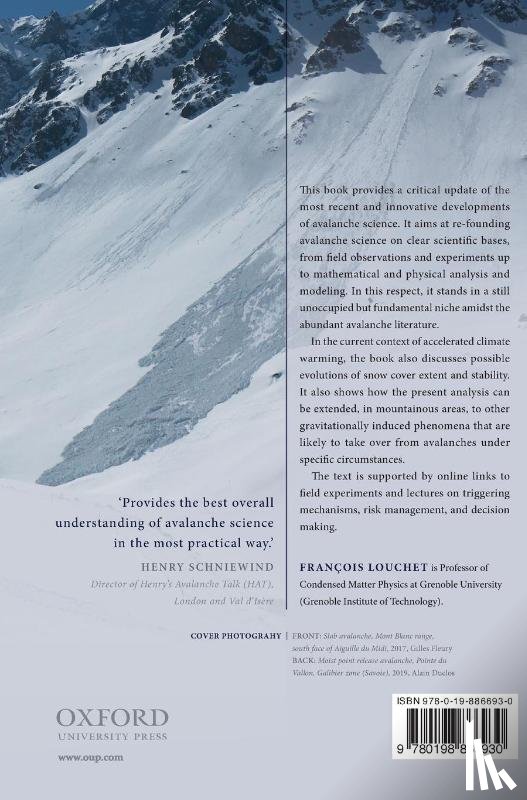 Louchet, Francois (Professor of Condensed Matter Physics - Snow Avalanches