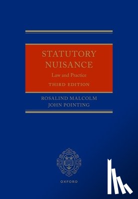 Malcolm, Rosalind (Professor of Environmental Law, Pointing, John (Legal Partner - Statutory Nuisance