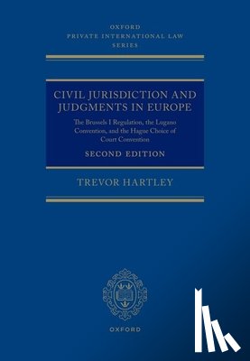 Hartley, Trevor - Civil Jurisdiction and Judgements in Europe