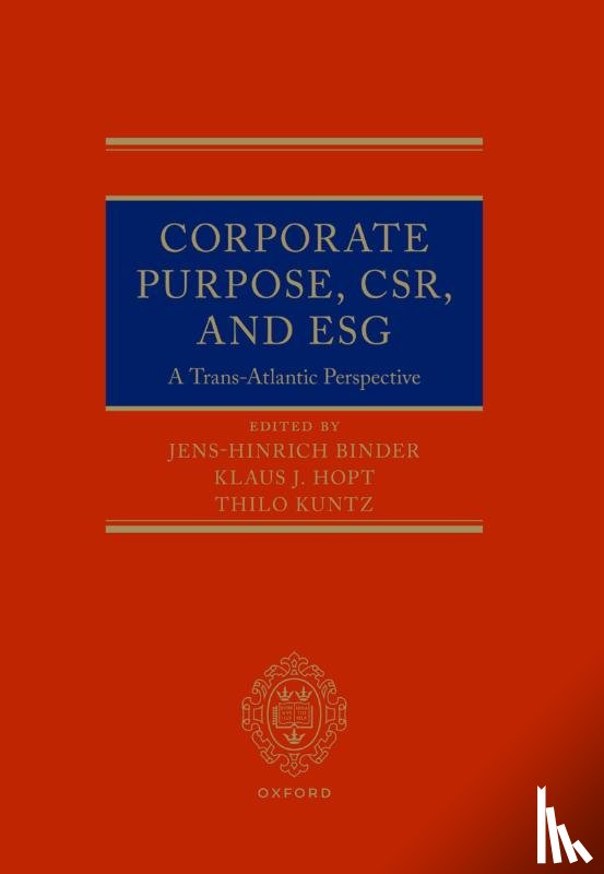  - Corporate Purpose, CSR, and ESG