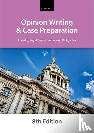 The City Law School - Opinion Writing and Case Preparation