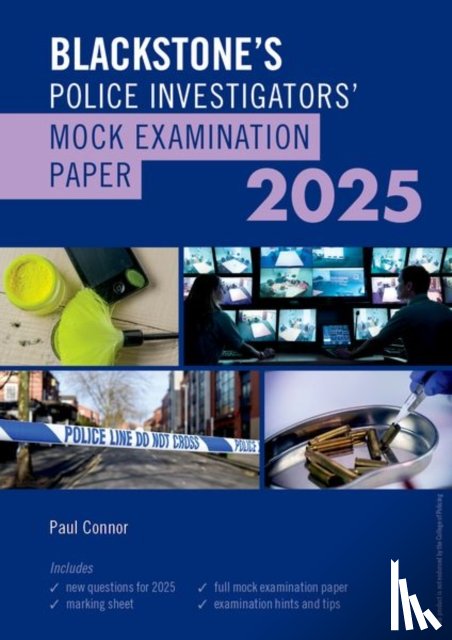 Connor, Paul - Blackstone's Police Investigators Mock Exam 2025