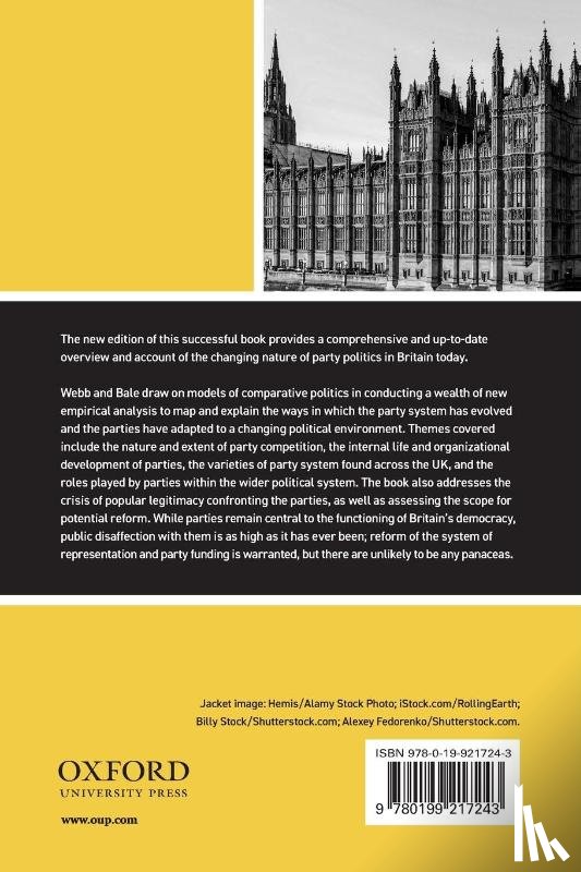 Webb, Paul (Professor of Politics, Bale, Tim (Professor of Politics - The Modern British Party System