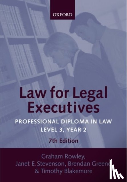 Rowley, Graham (, Stevenson, Janet (, Greene, Brendan (, Blakemore, Timothy ( - Law for Legal Executives