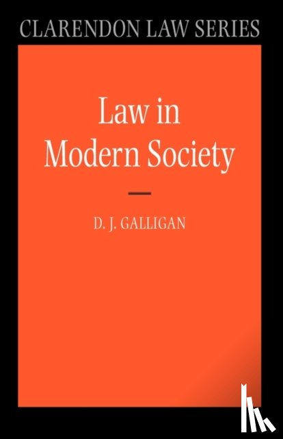 Galligan, Denis (Director of the Centre for Socio-Legal Studies - Law in Modern Society