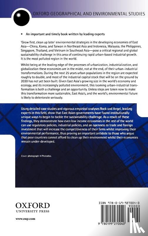 Rock, Michael T. (Harvey Wexler Professor of Economics, Angel, David P. (Provost and Laskoff Professor of Economics - Industrial Transformation in the Developing World