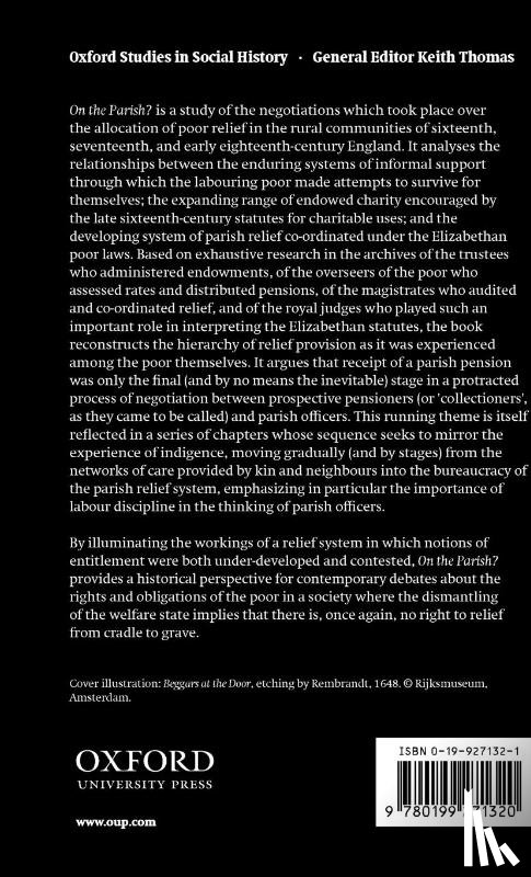 Hindle, Steve (Senior Lecturer - On the Parish?