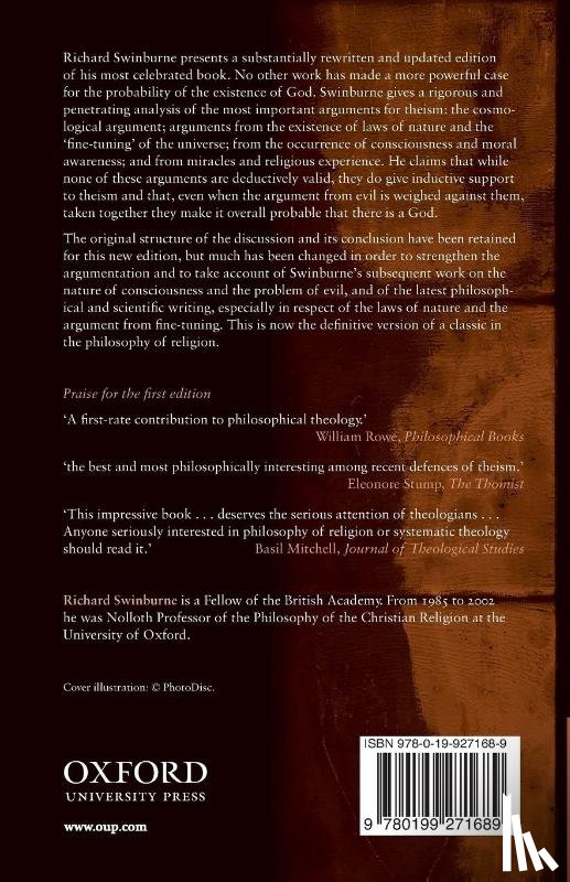 Swinburne, Richard ( - The Existence of God