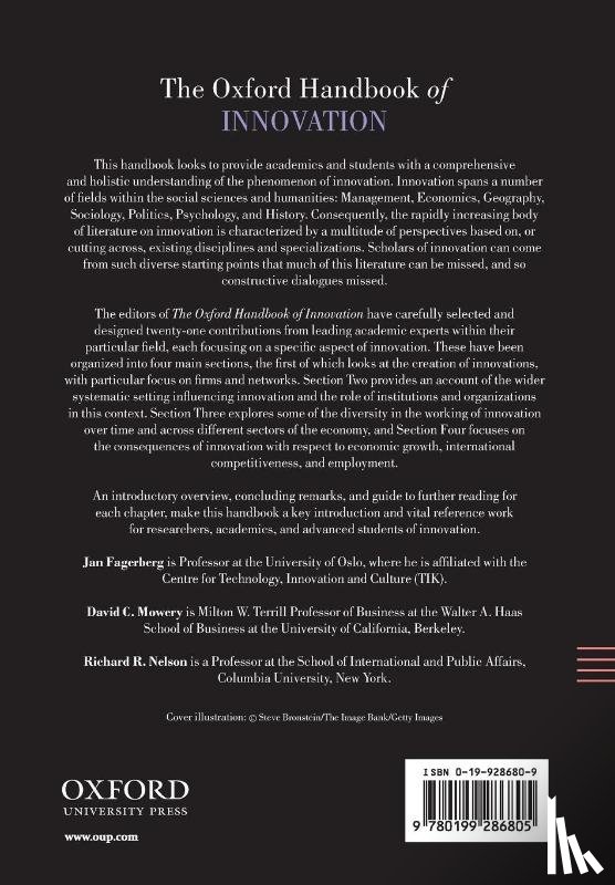  - The Oxford Handbook of Innovation