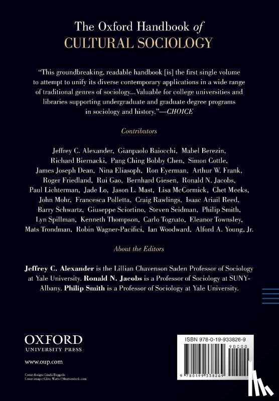  - The Oxford Handbook of Cultural Sociology