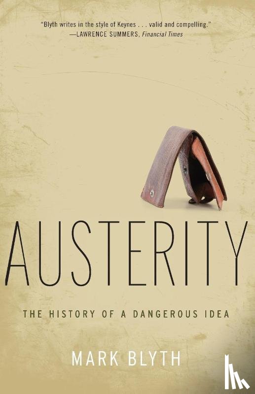 Blyth, Mark (Professor of Political Economy - Austerity