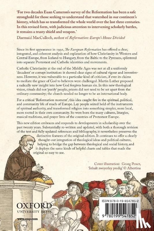 Cameron, Euan (Henry Luce III Professor of Reformation Church History - The European Reformation