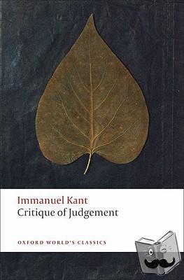 Kant, Immanuel - Critique of Judgement