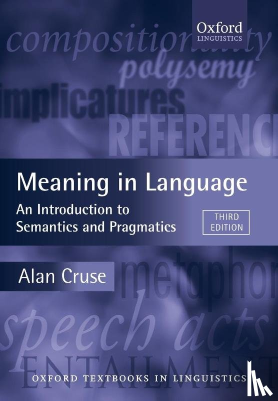 Cruse, Alan - Meaning in Language