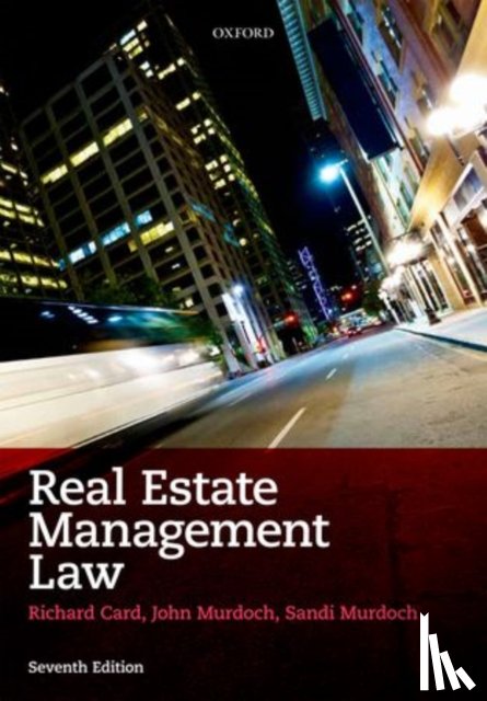 Card, Richard (Emeritus Professor of Law, Murdoch, John (Emeritus Professor of Law, Murdoch, Sandi (Honorary Fellow - Real Estate Management Law