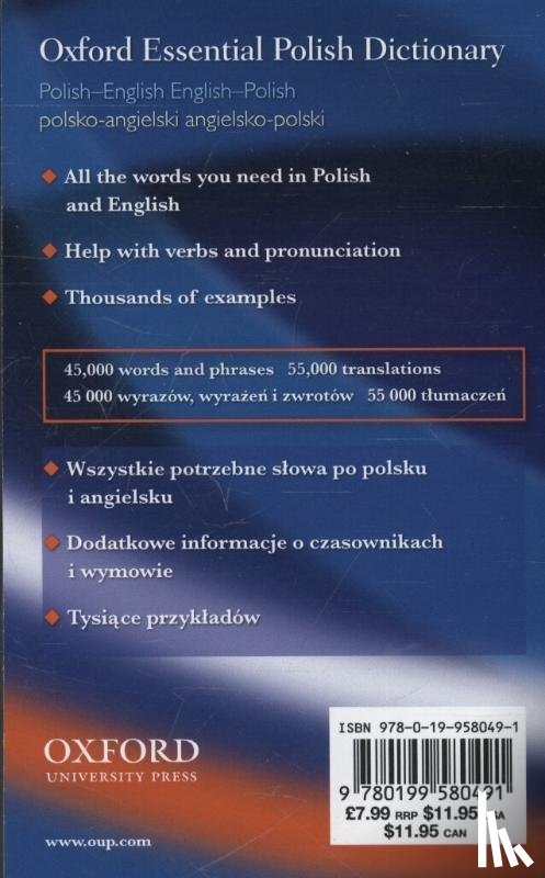 Oxford Languages - Oxford Essential Polish Dictionary