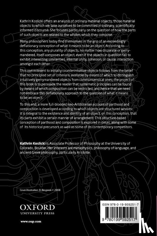 Koslicki, Kathrin (University of Colorado - The Structure of Objects