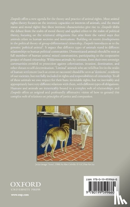 Donaldson, Sue, Kymlicka, Will (Canadian Research Chair in Political Philosophy - Zoopolis