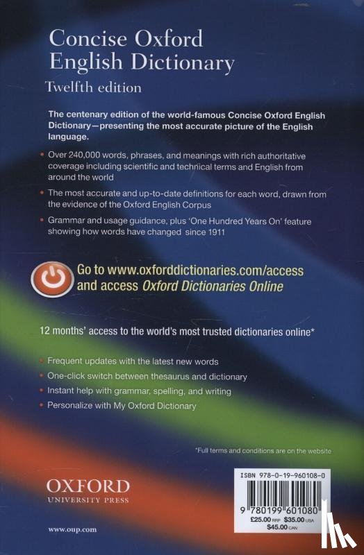 Oxford Languages - Concise Oxford English Dictionary