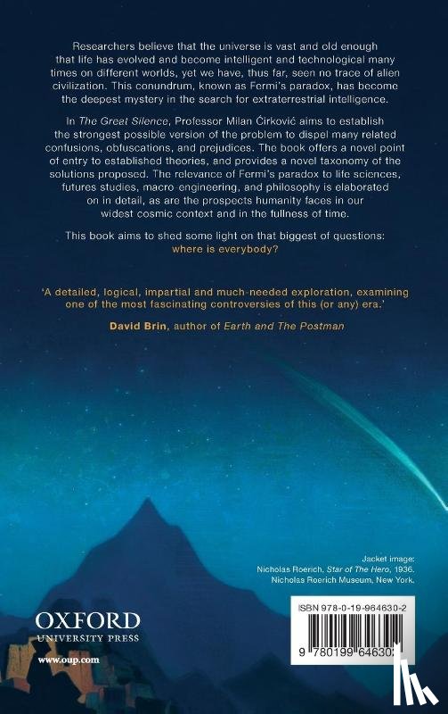 Cirkovic, Milan M. (Research Professor - The Great Silence