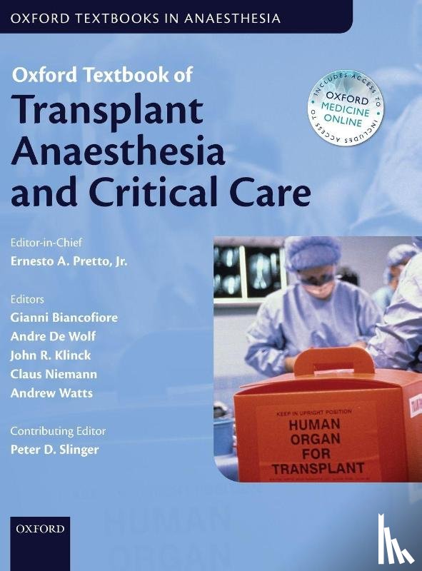  - Oxford Textbook of Transplant Anaesthesia and Critical Care