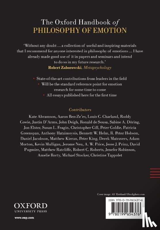  - The Oxford Handbook of Philosophy of Emotion