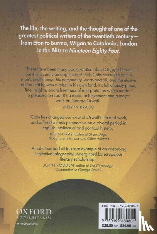 Colls, Robert (Professor of Cultural History - George Orwell