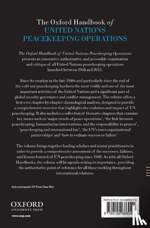  - The Oxford Handbook of United Nations Peacekeeping Operations