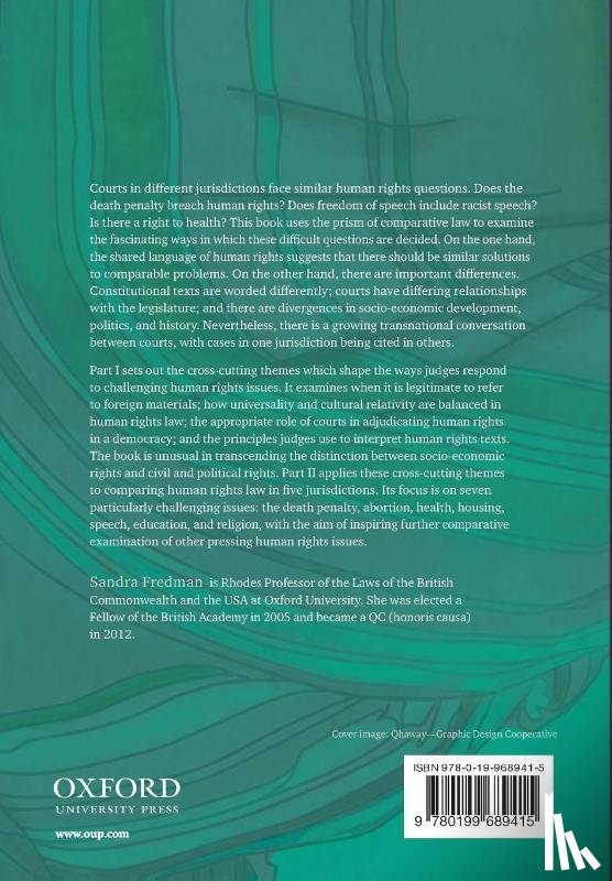 Fredman, Sandra - Comparative Human Rights Law