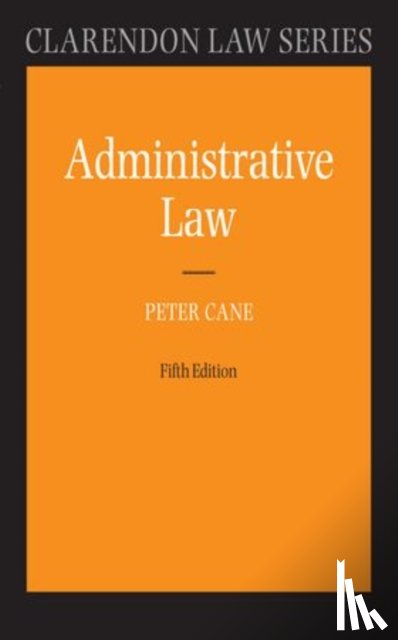 Cane, Peter (Distinguished Professor of Law - Administrative Law