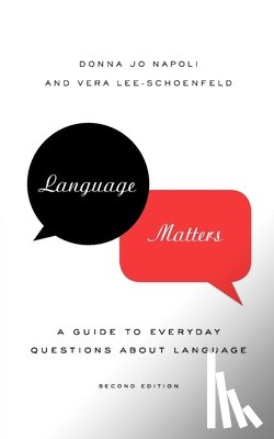 Napoli, Donna Jo (Professor, Lee-Schoenfeld, Vera (Visiting Assistant Professor - Language Matters