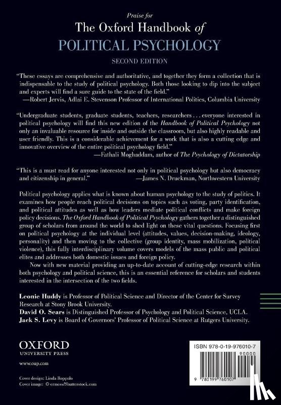  - The Oxford Handbook of Political Psychology