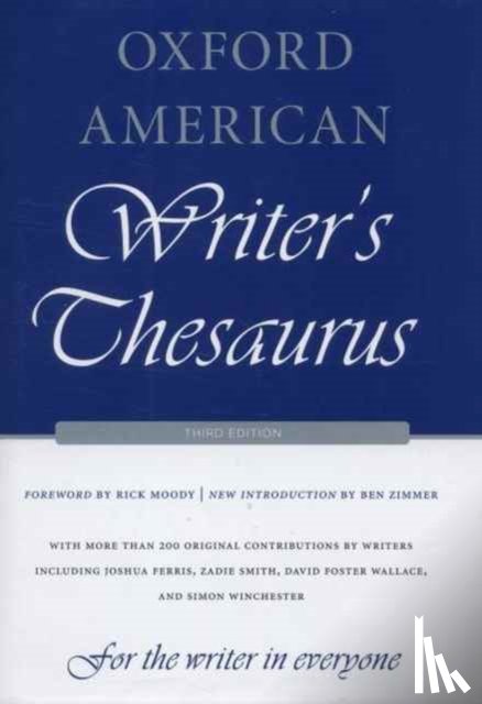 Auburn, Osman, Armantrout, Crystal - Oxford American Writer's Thesaurus