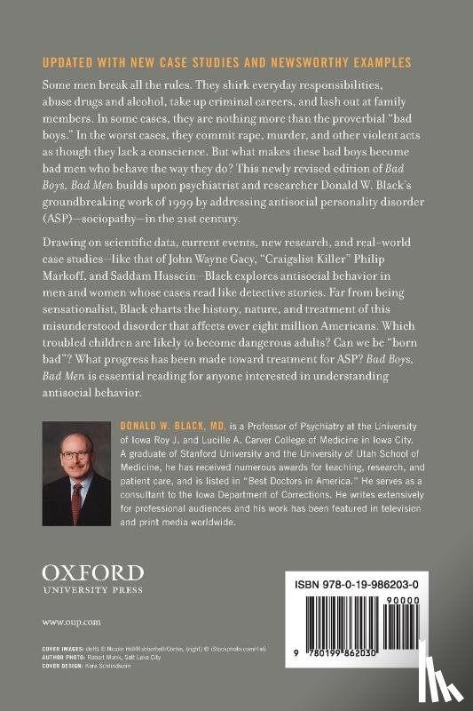Black, Donald W. (Professor of Psychiatry - Bad Boys, Bad Men