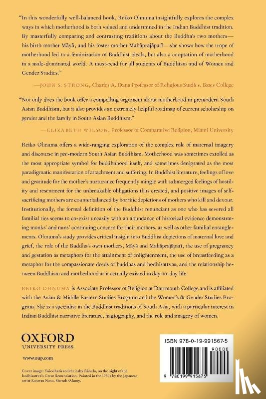 Ohnuma, Reiko (Associate Professor of Religion - Ties That Bind