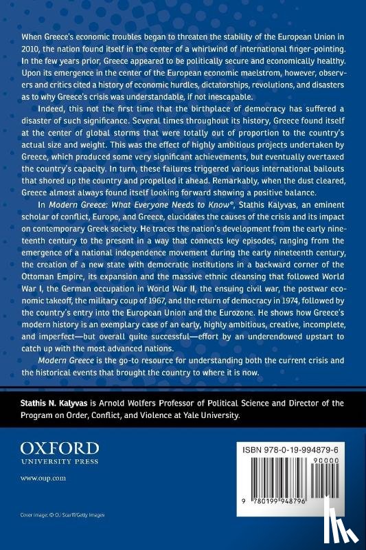 Kalyvas, Stathis (Professor of Political Science - Modern Greece