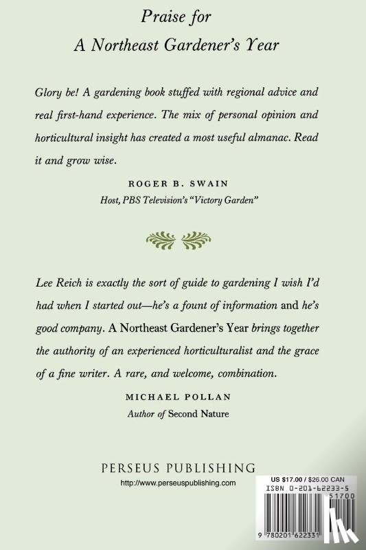 Reich, Lee - Northeast Gardener's Year