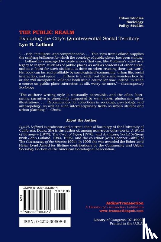 Lofland, Lyn H. - The Public Realm