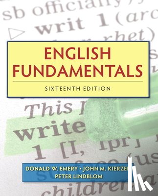 Donald W. Emery, John M. Kierzek, Peter Lindblom - English Fundamentals