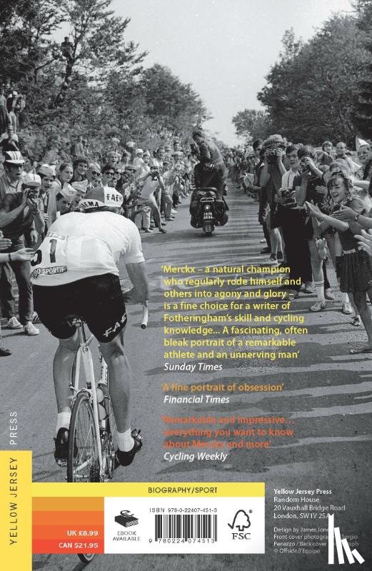 Fotheringham, William - Merckx: Half Man, Half Bike