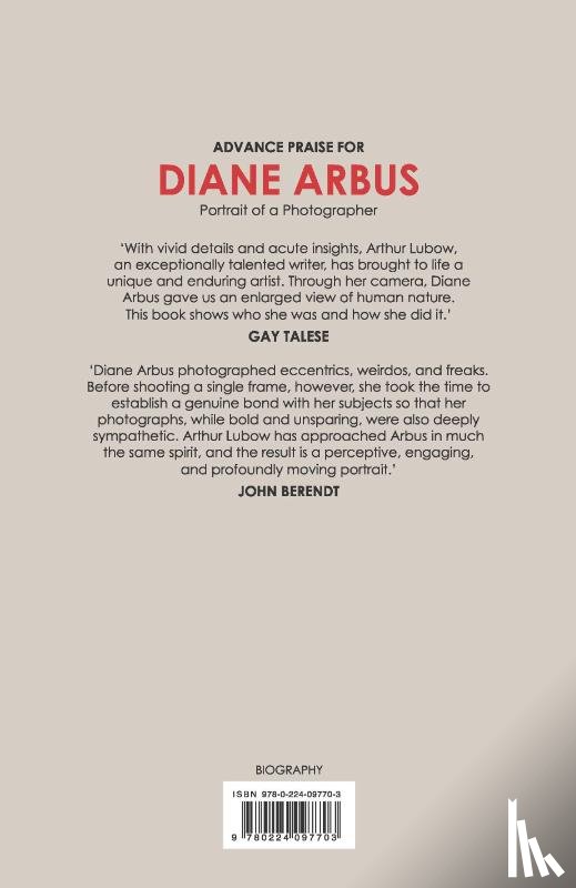 Lubow, Arthur - Diane Arbus