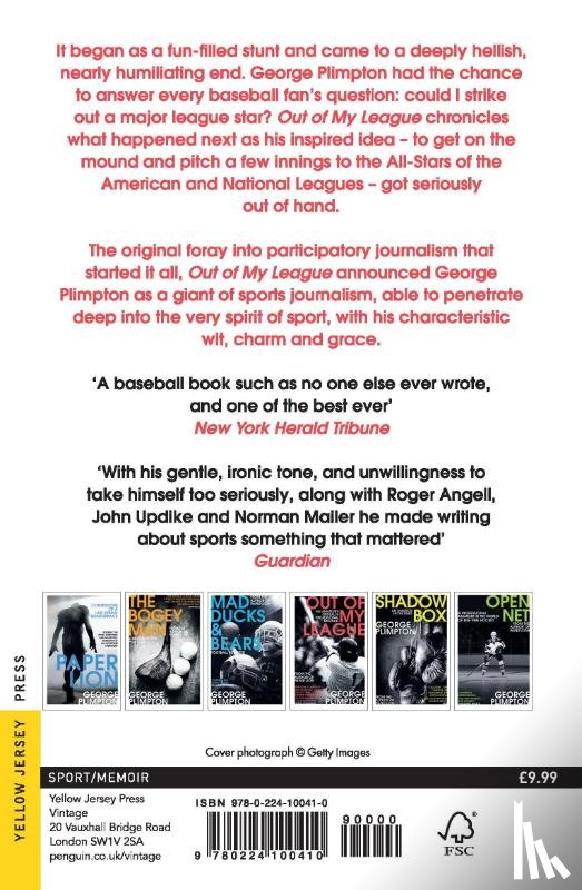 Plimpton, George - Out of my League