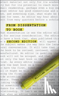 Germano, William - From Dissertation to Book, Second Edition