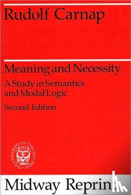 Carnap, Rudolf - Meaning and Necessity