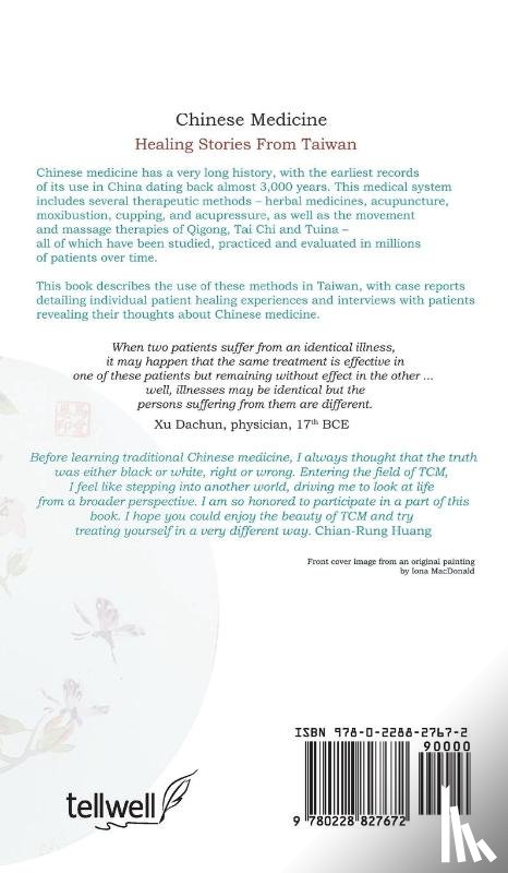 MacDonald, Iona, Wang, Professor Jen-Shu, Lin, Professor Jaung-Geng - Chinese Medicine
