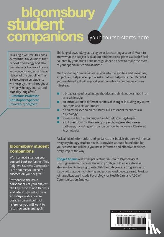 Adams, Bridget - The Psychology Companion